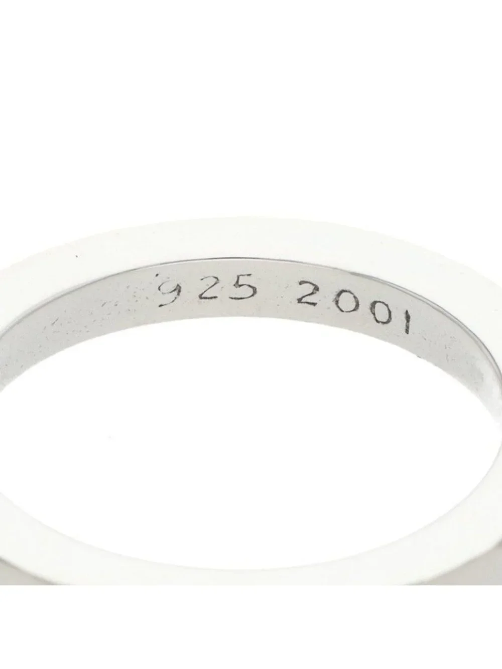 Chrome Hearts Spacer Pln Plain Silver Ring